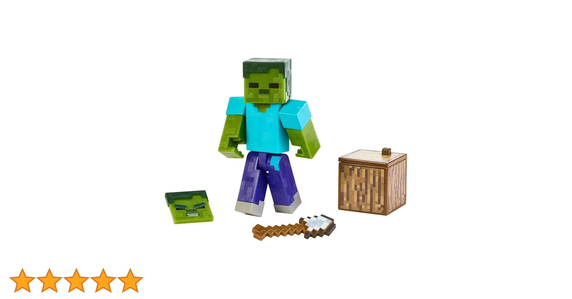 Amazon | マインクラフト コミックモード ゾンビアクションフィギュア